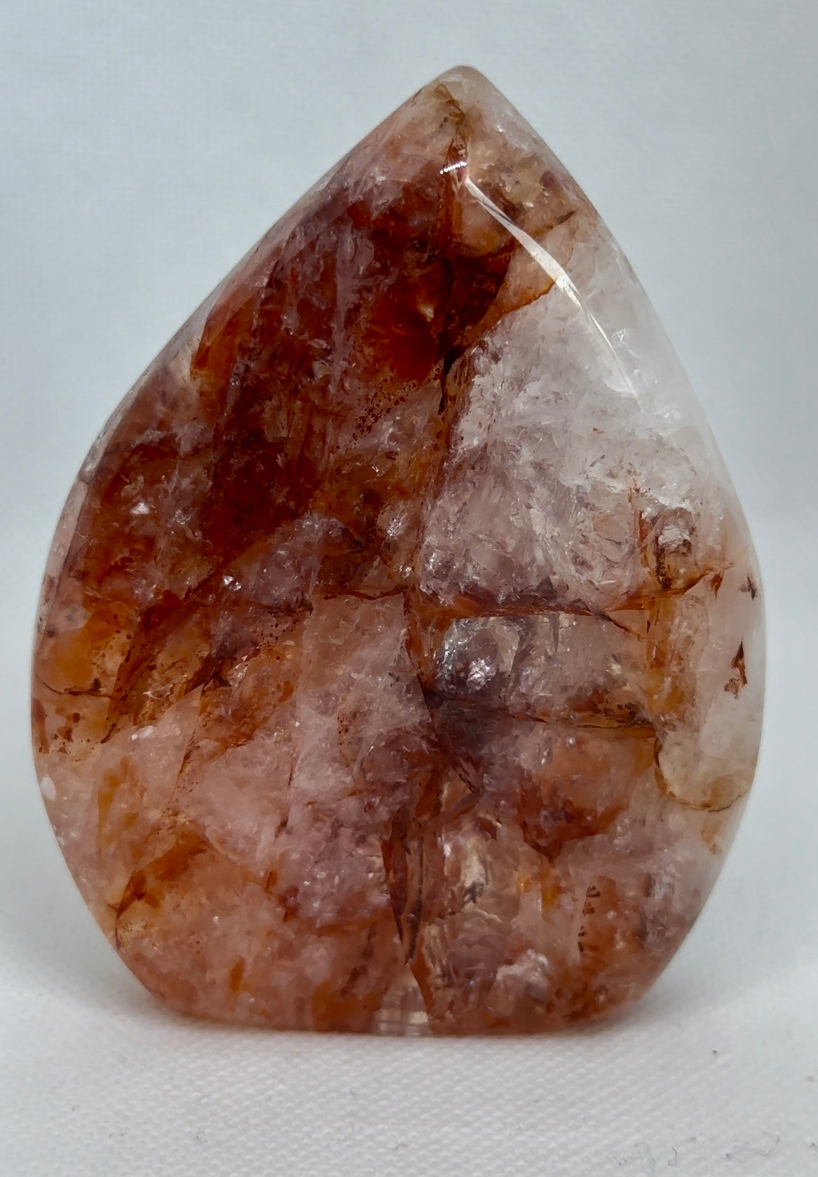 Fire Quartz Flame Carving