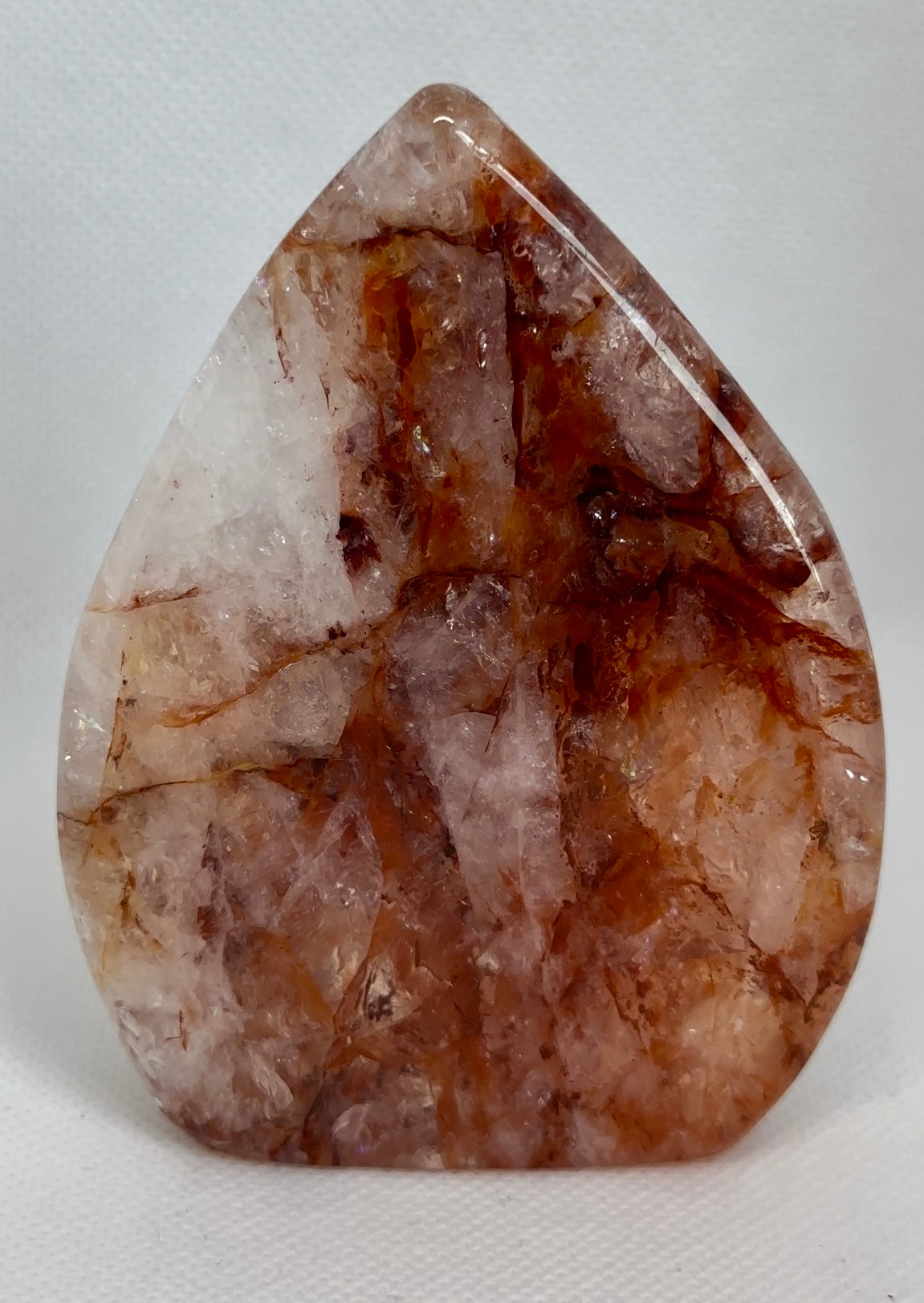 Fire Quartz Flame Carving