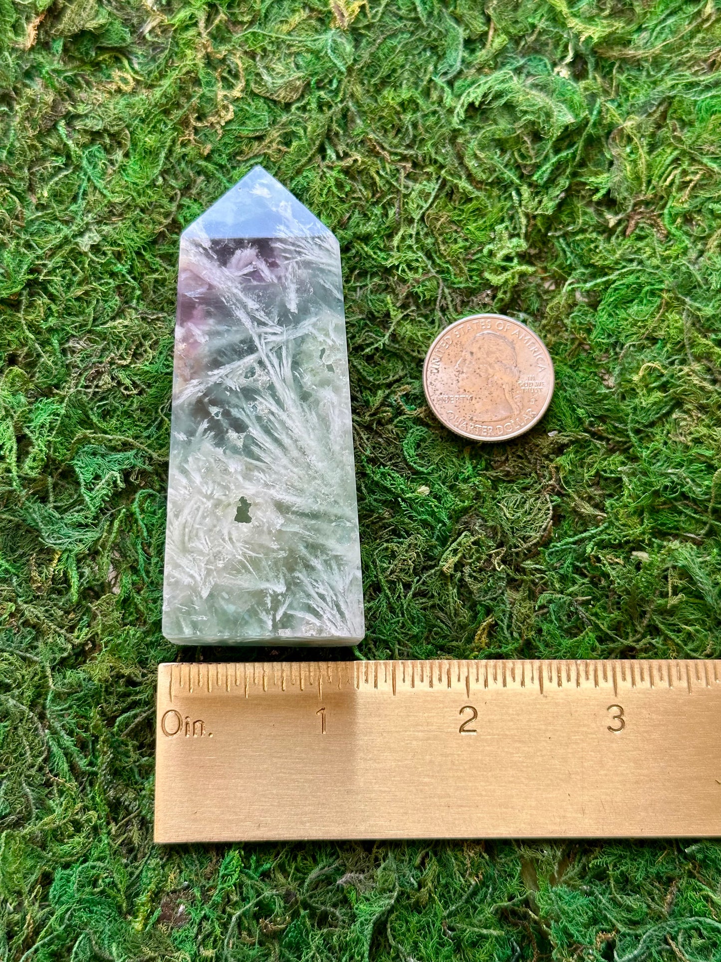 Feather Fluorite Tower 2
