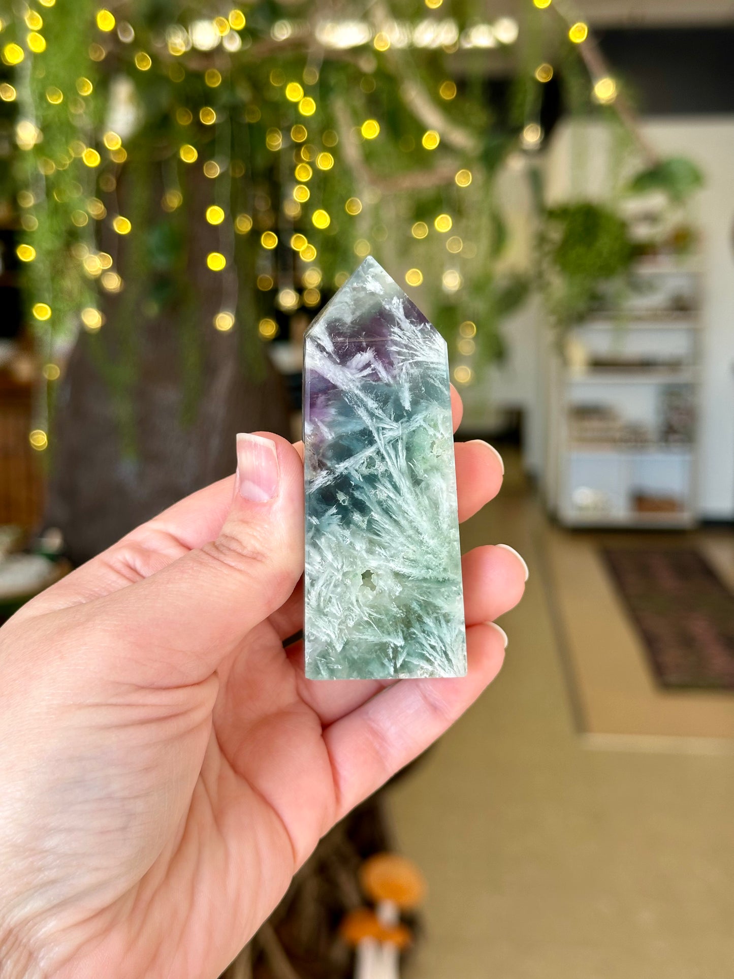 Feather Fluorite Tower 2