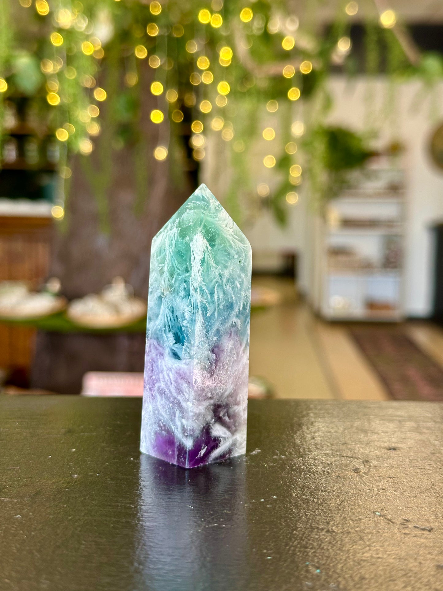 Feather Fluorite Tower 5