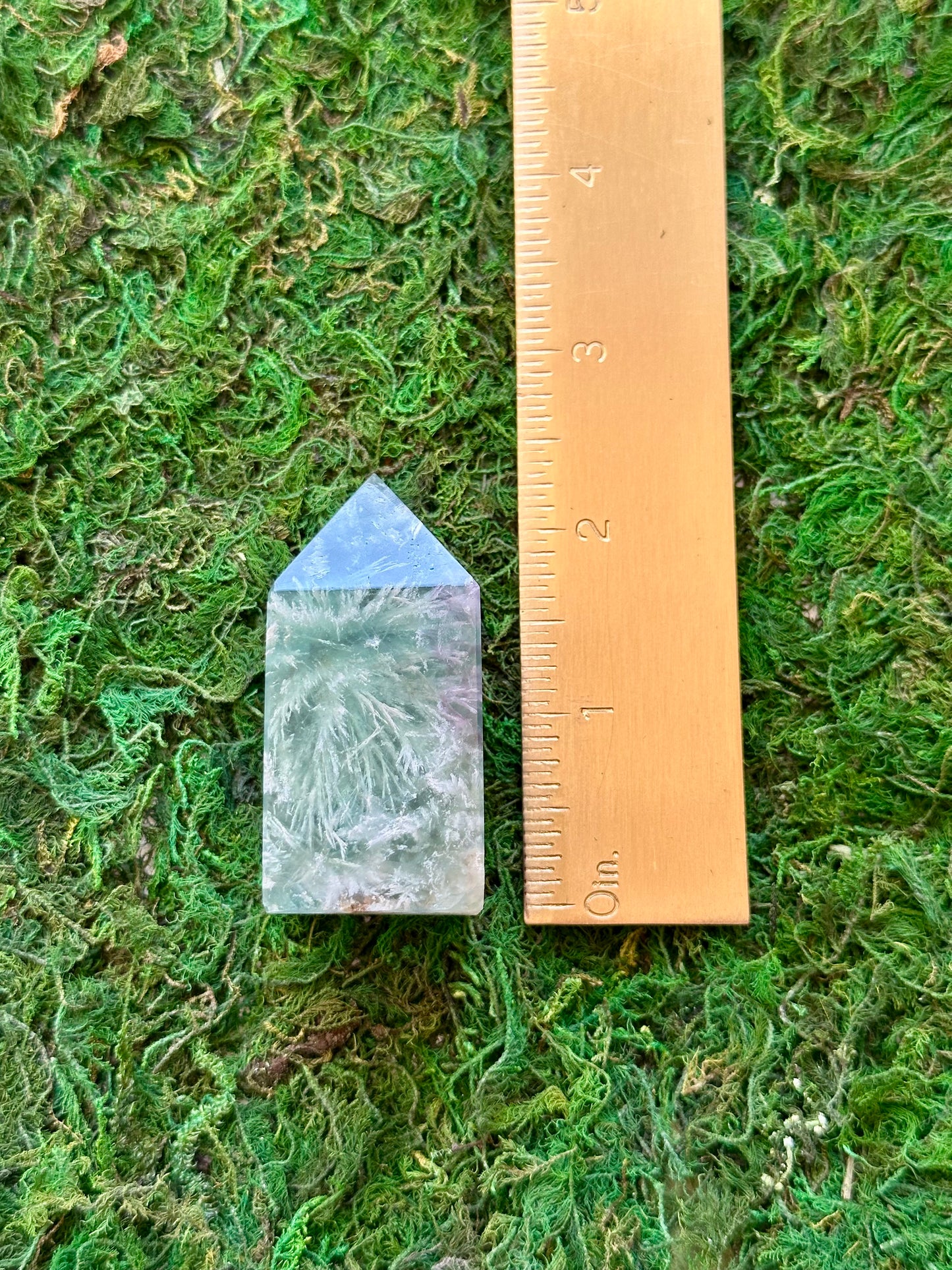 Feather Fluorite Tower 8