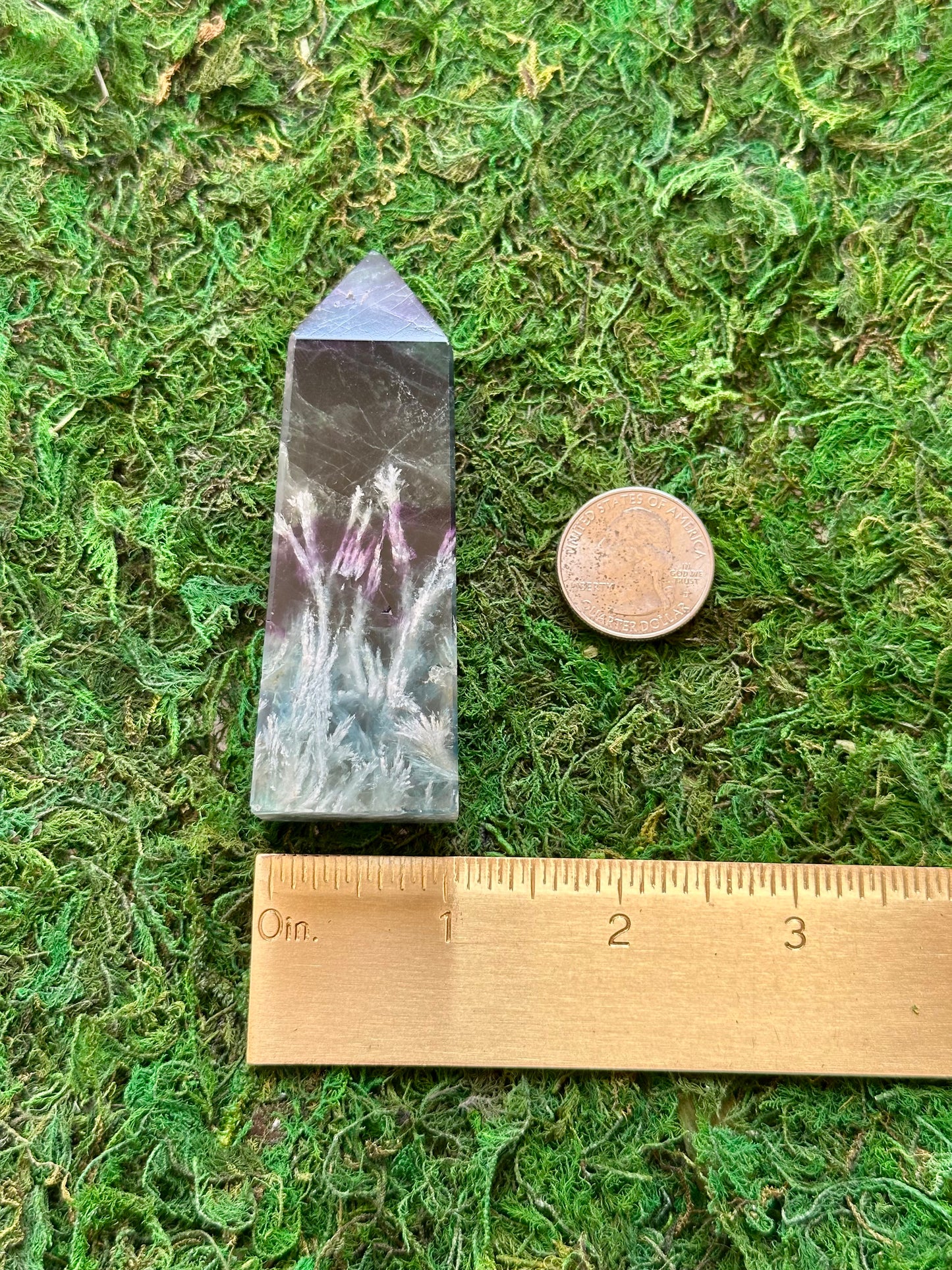 Feather Fluorite Tower 3