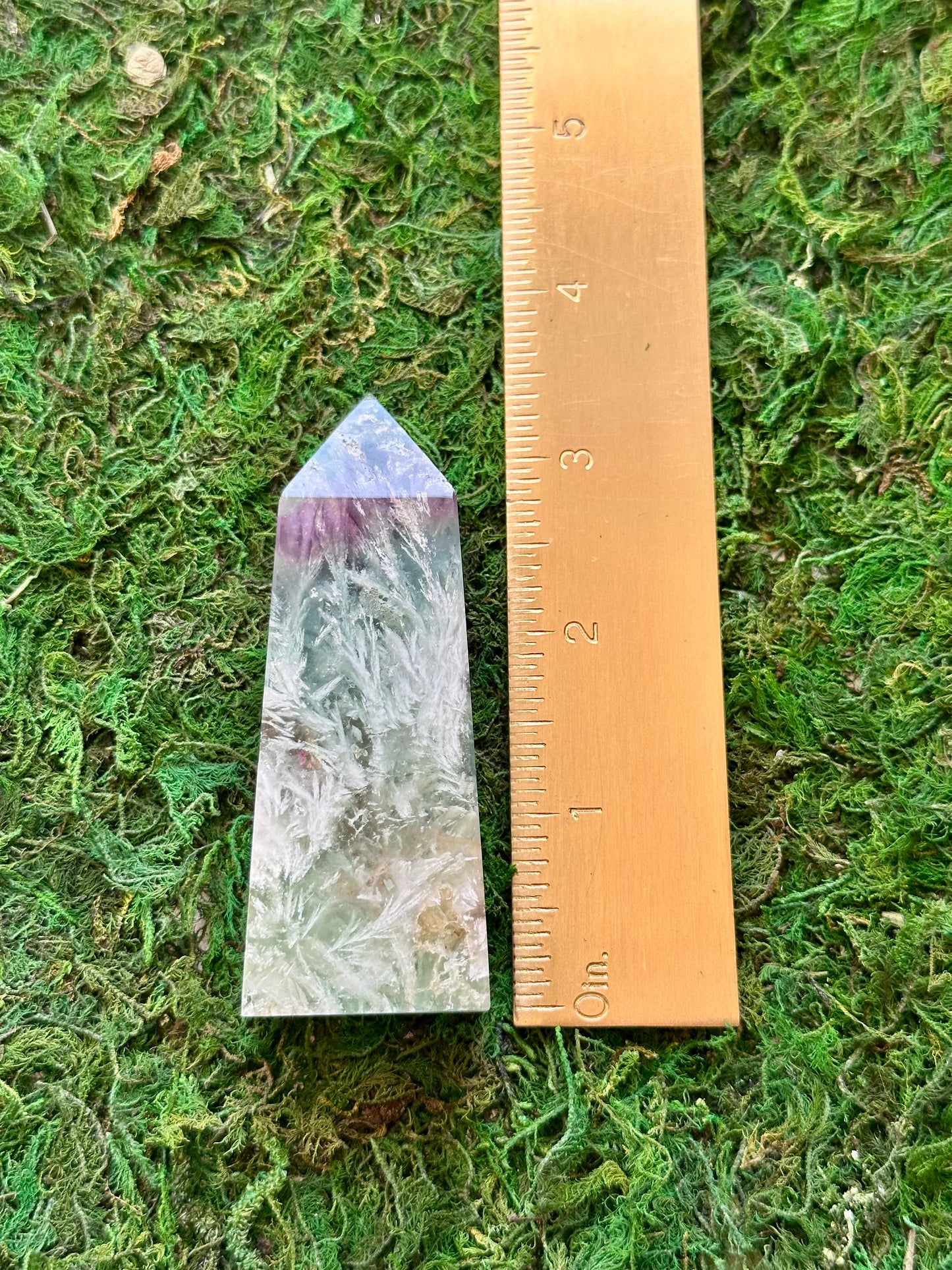 Feather Fluorite Tower 4