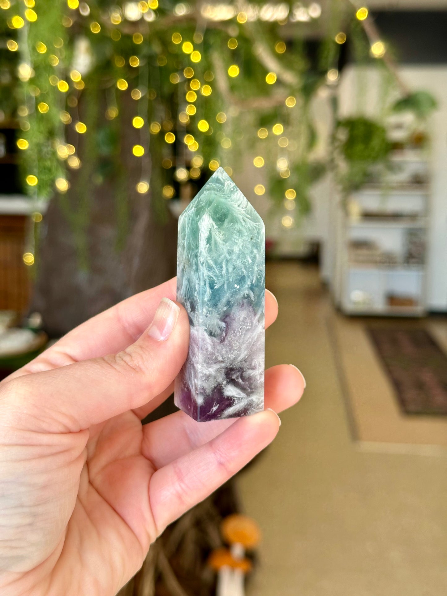 Feather Fluorite Tower 5