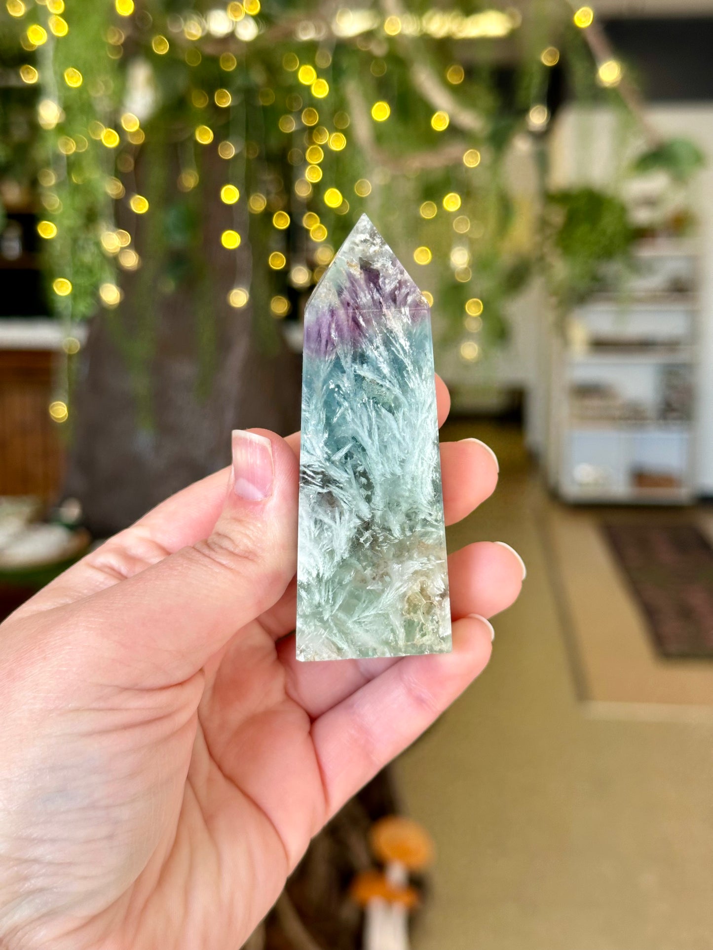 Feather Fluorite Tower 4
