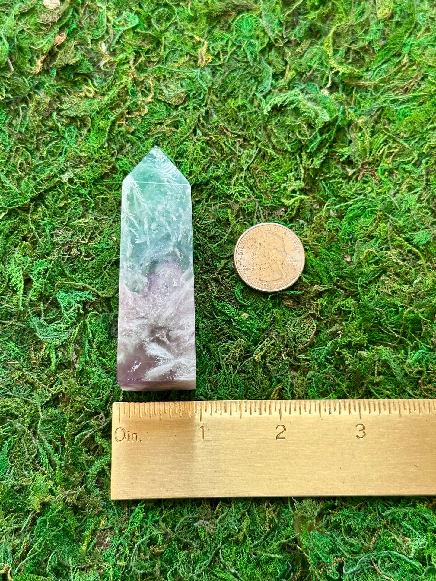 Feather Fluorite Tower 5