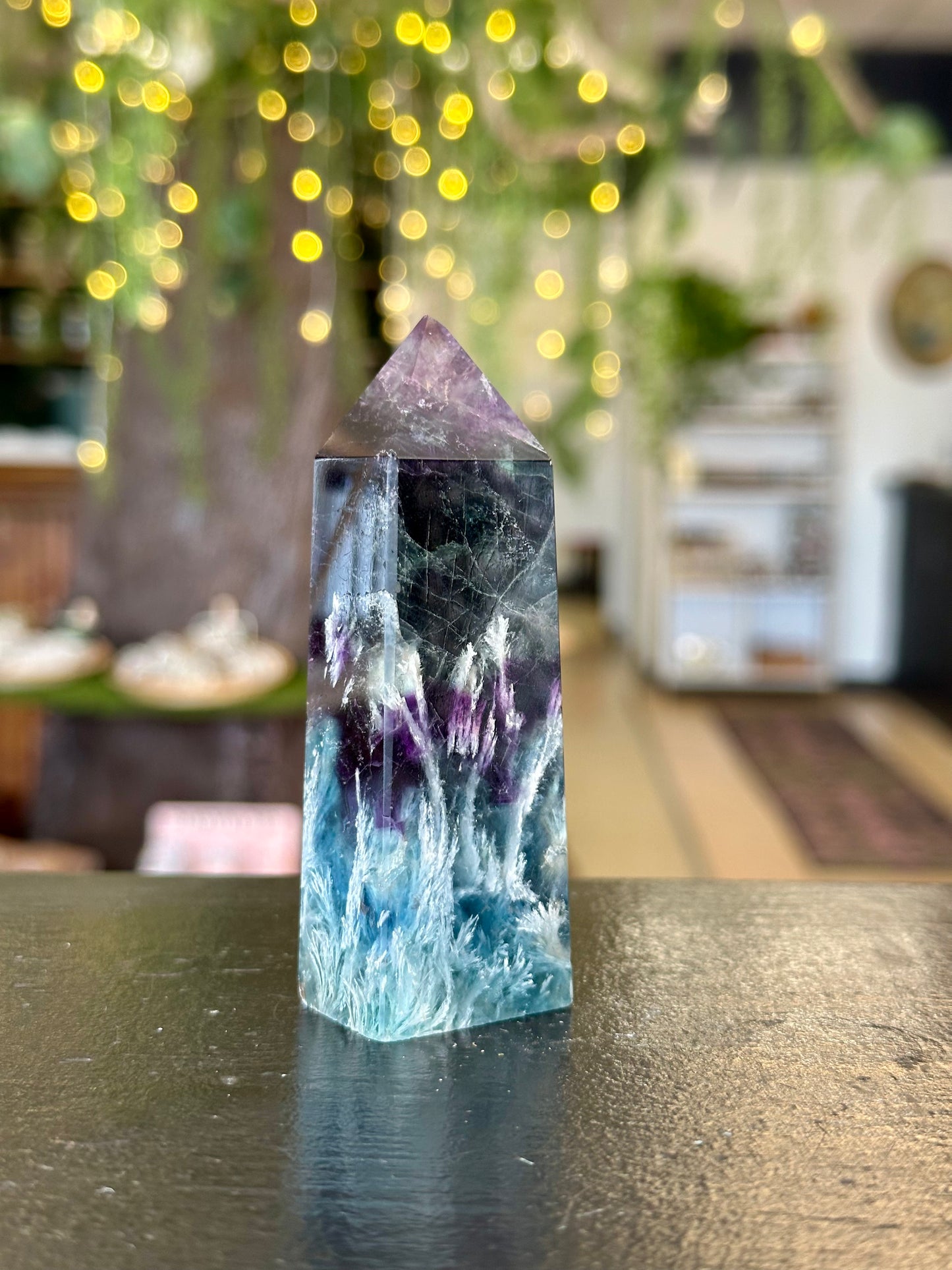 Feather Fluorite Tower 3