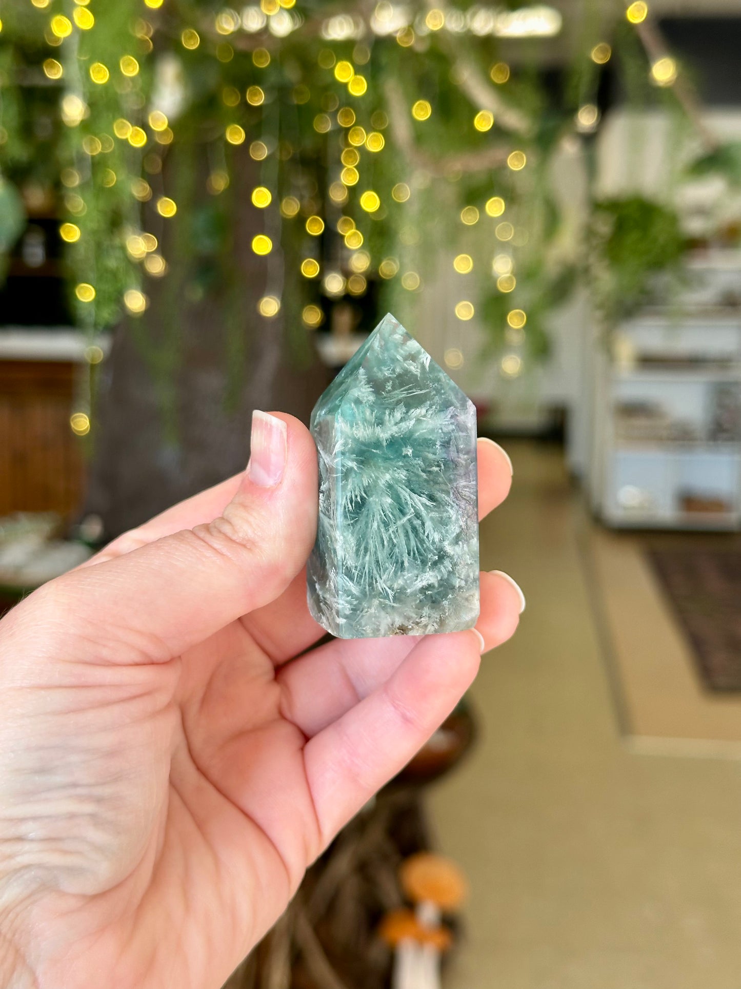 Feather Fluorite Tower 8