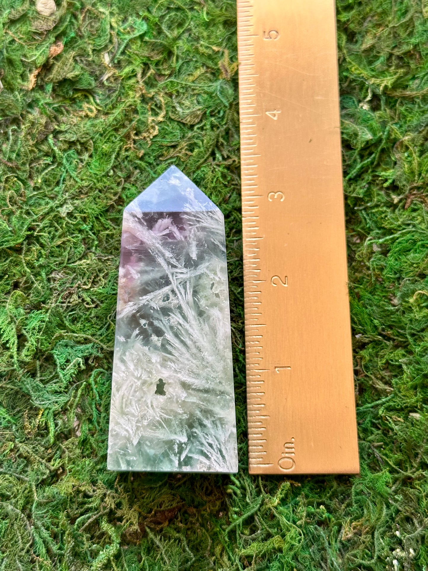 Feather Fluorite Tower 2