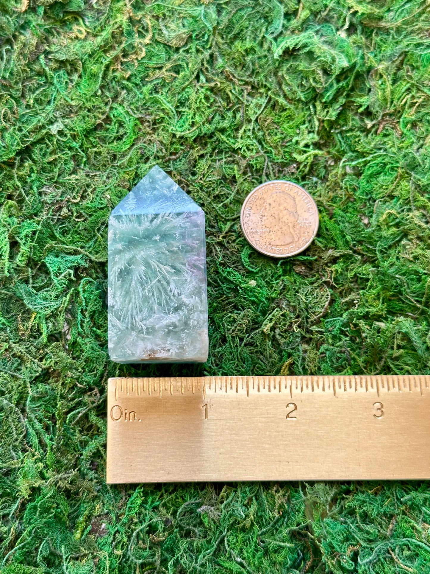 Feather Fluorite Tower 8
