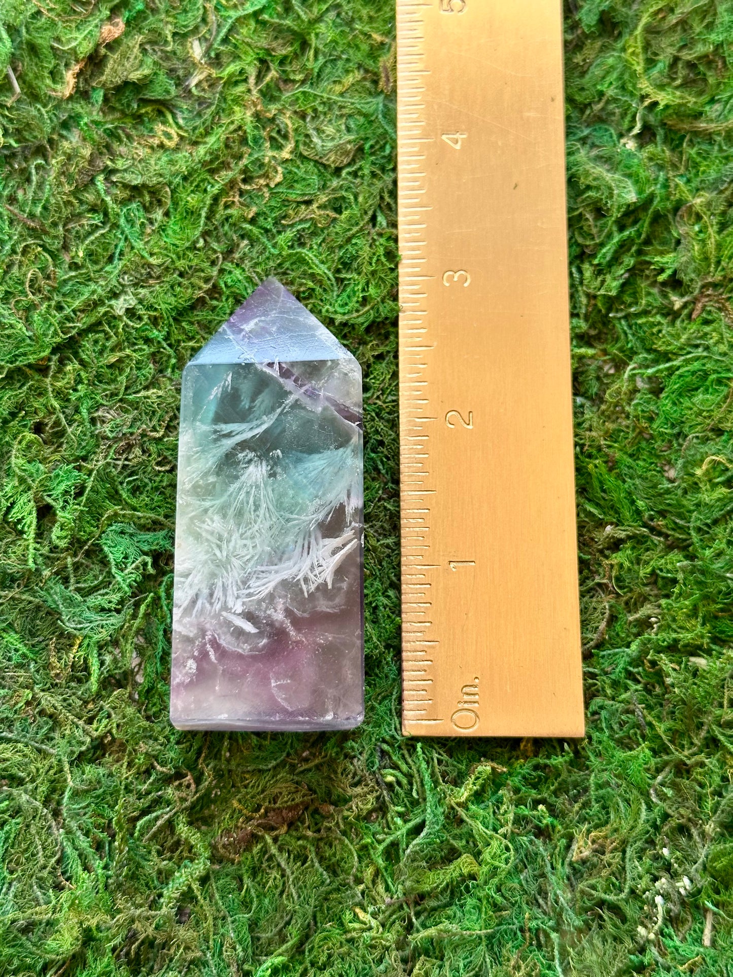 Feather Fluorite Tower 6