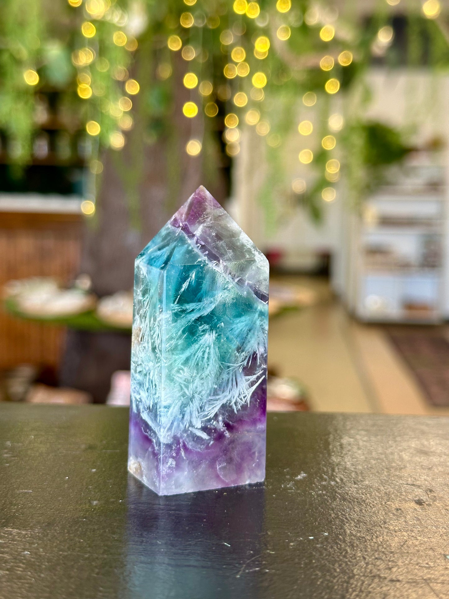 Feather Fluorite Tower 6