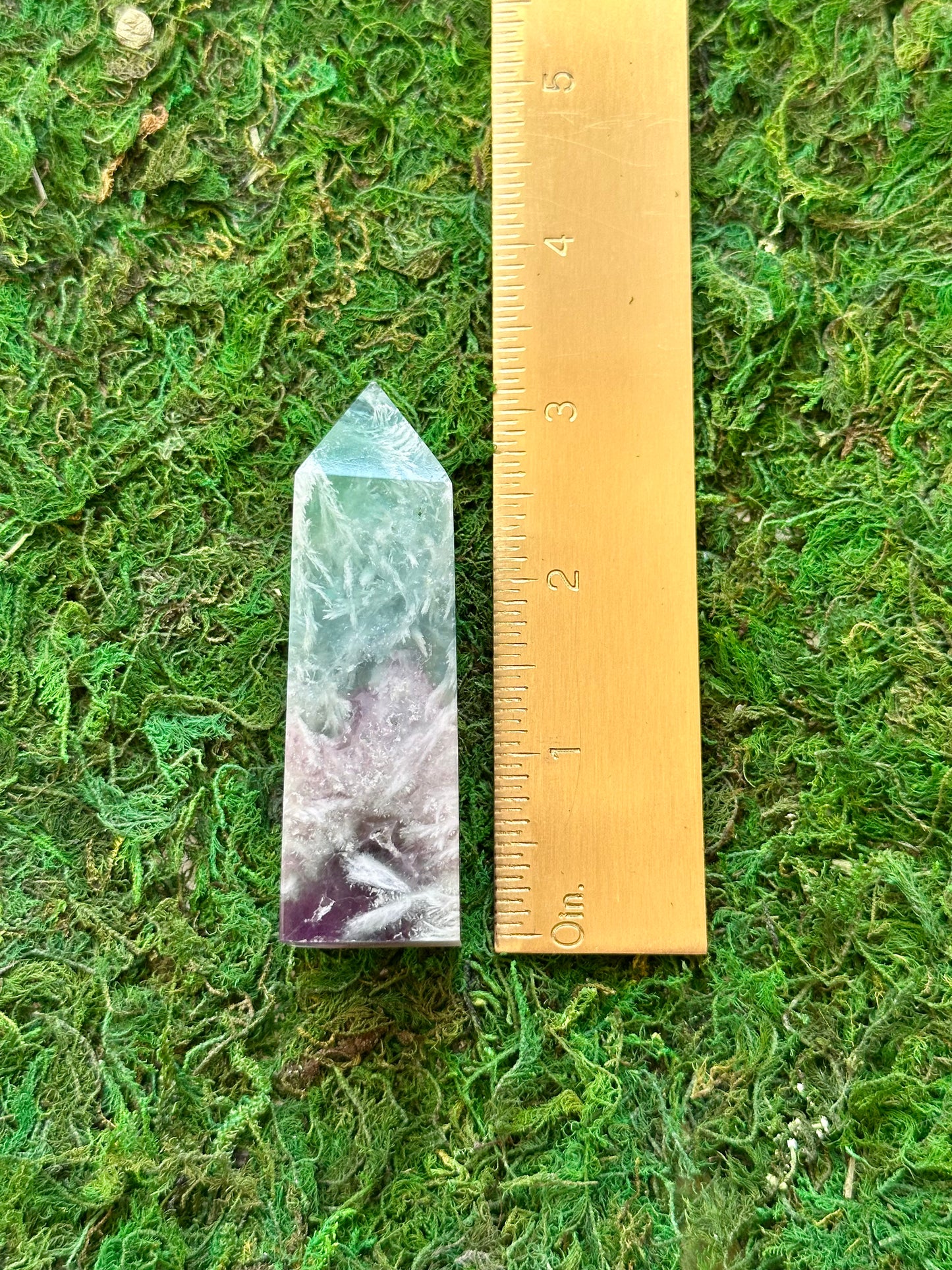 Feather Fluorite Tower 5