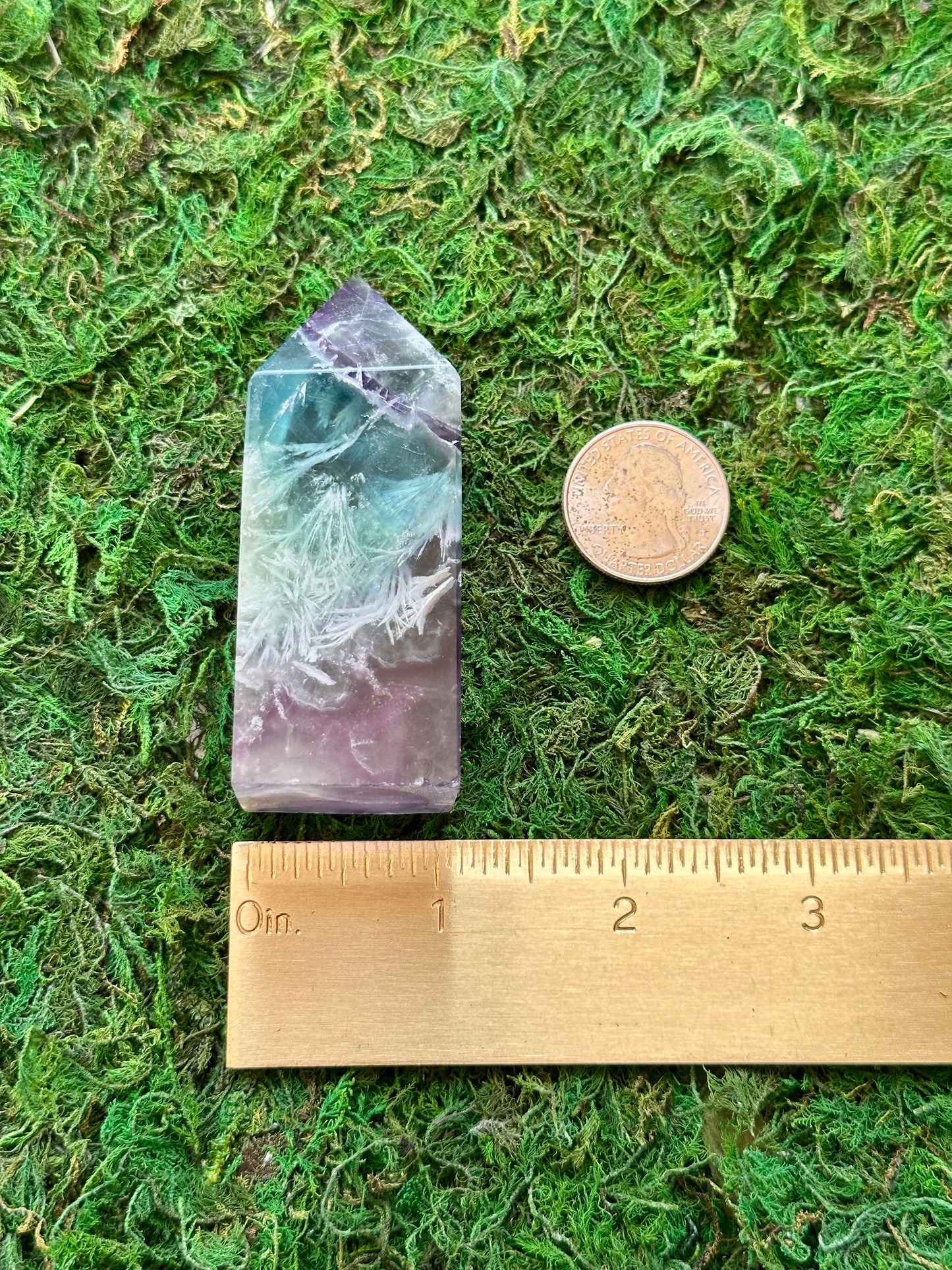 Feather Fluorite Tower 6