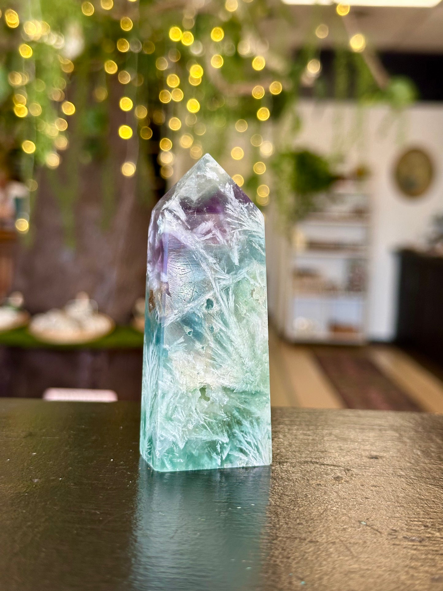 Feather Fluorite Tower 2
