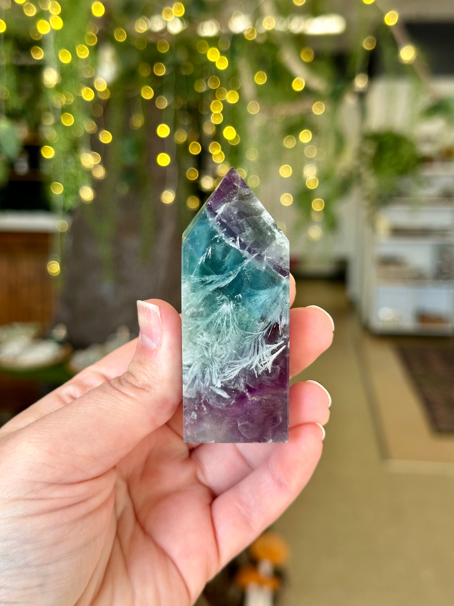 Feather Fluorite Tower 6