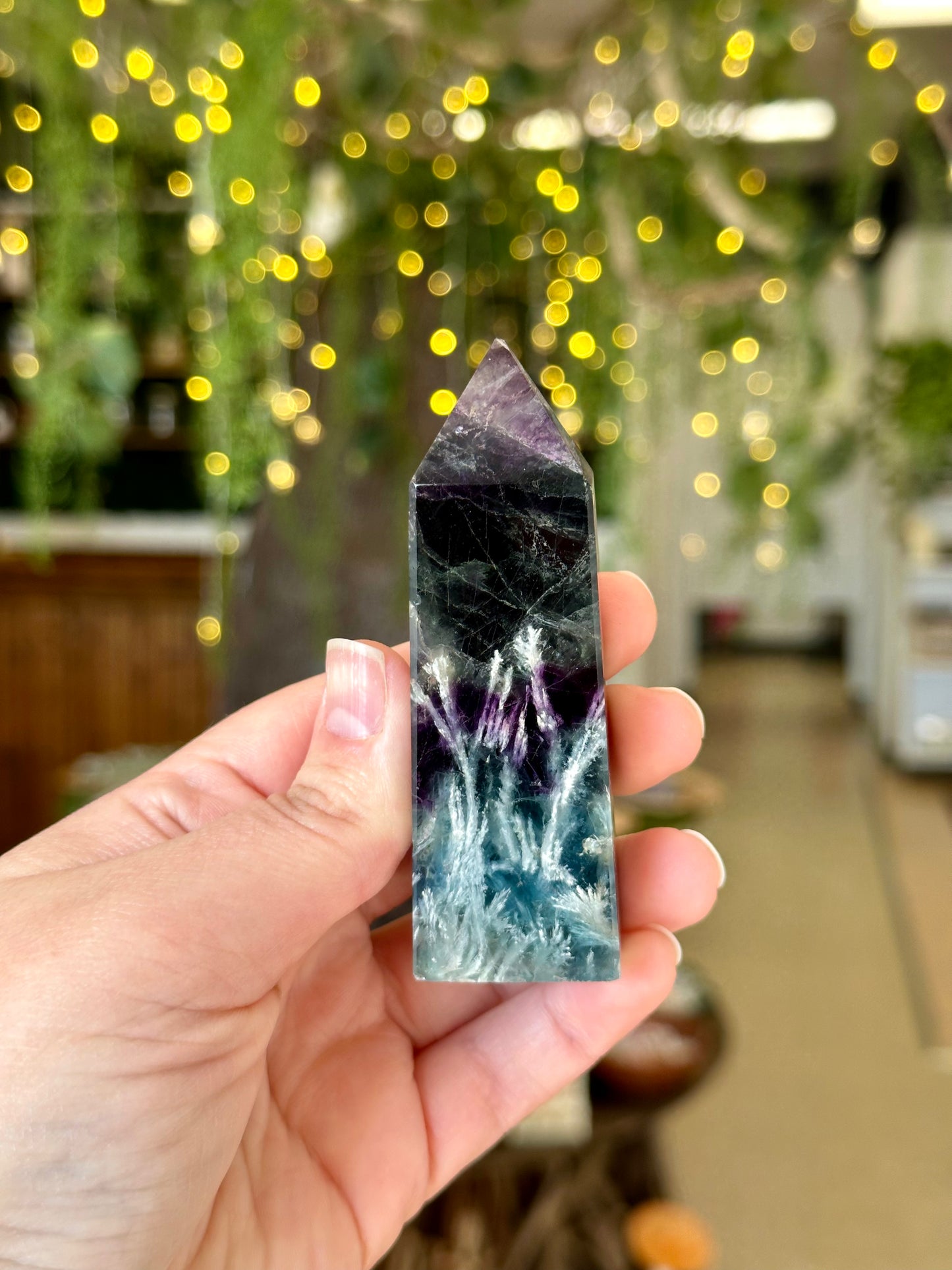 Feather Fluorite Tower 3