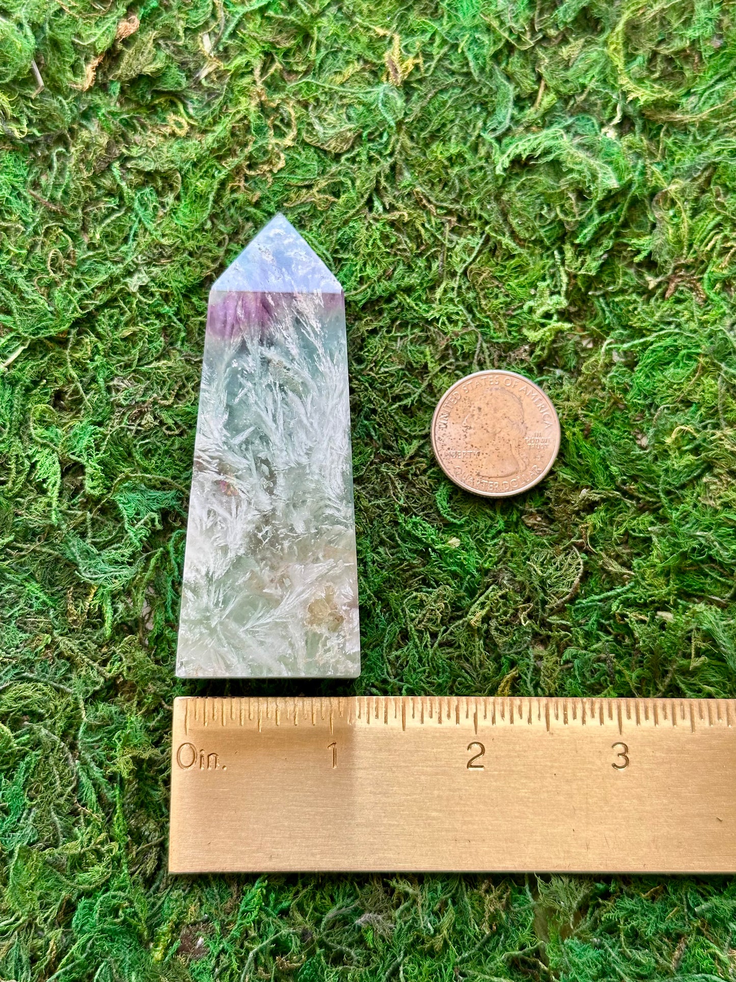 Feather Fluorite Tower 4