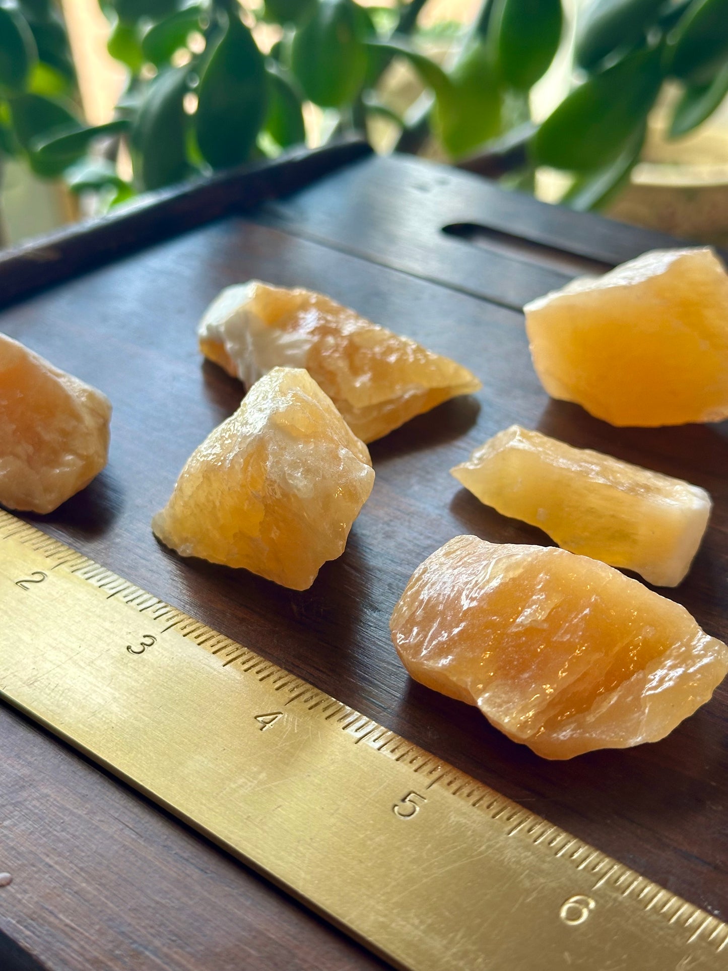 Raw Orange Calcite