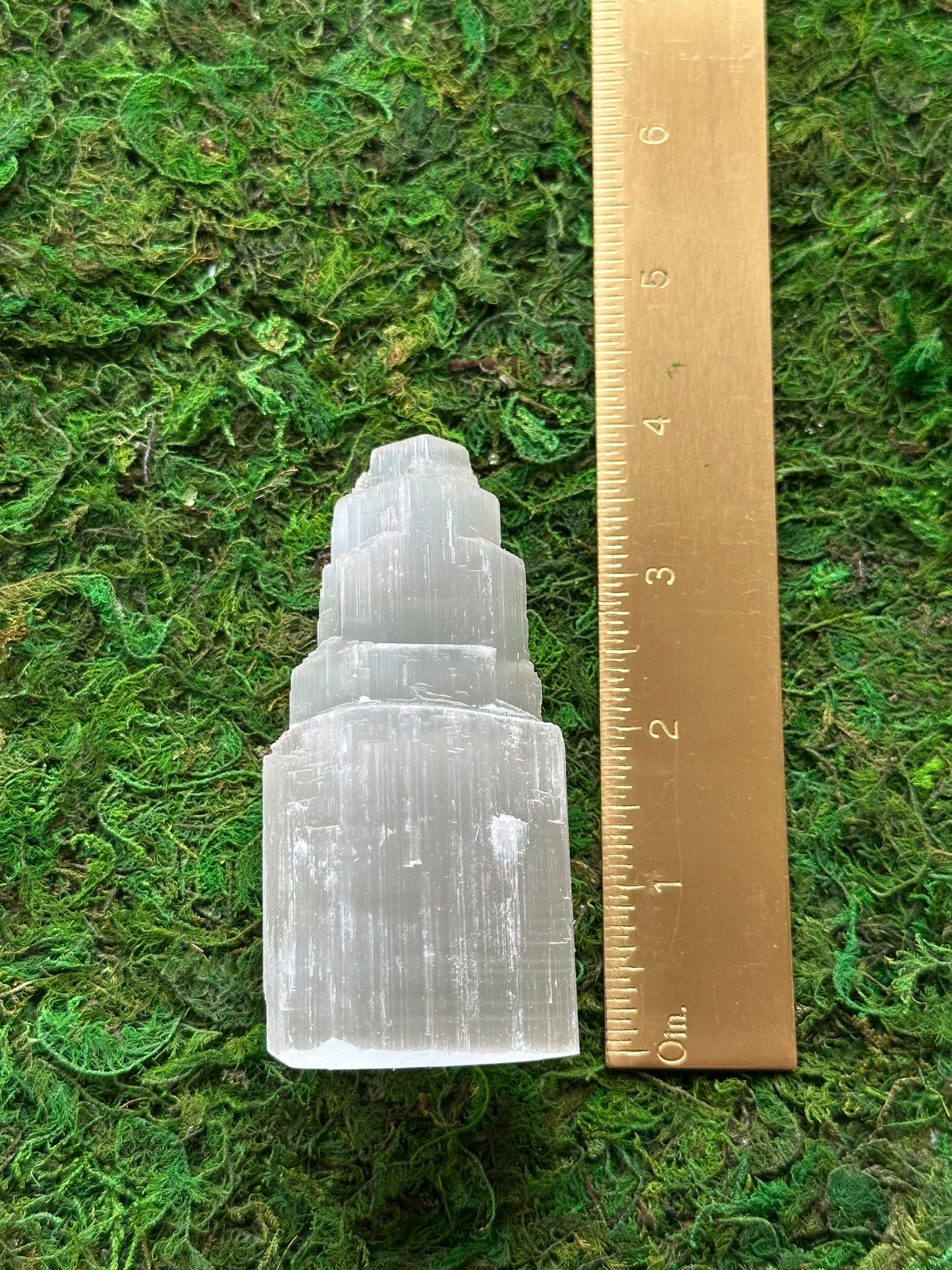 Satin Spar Selenite Tower
