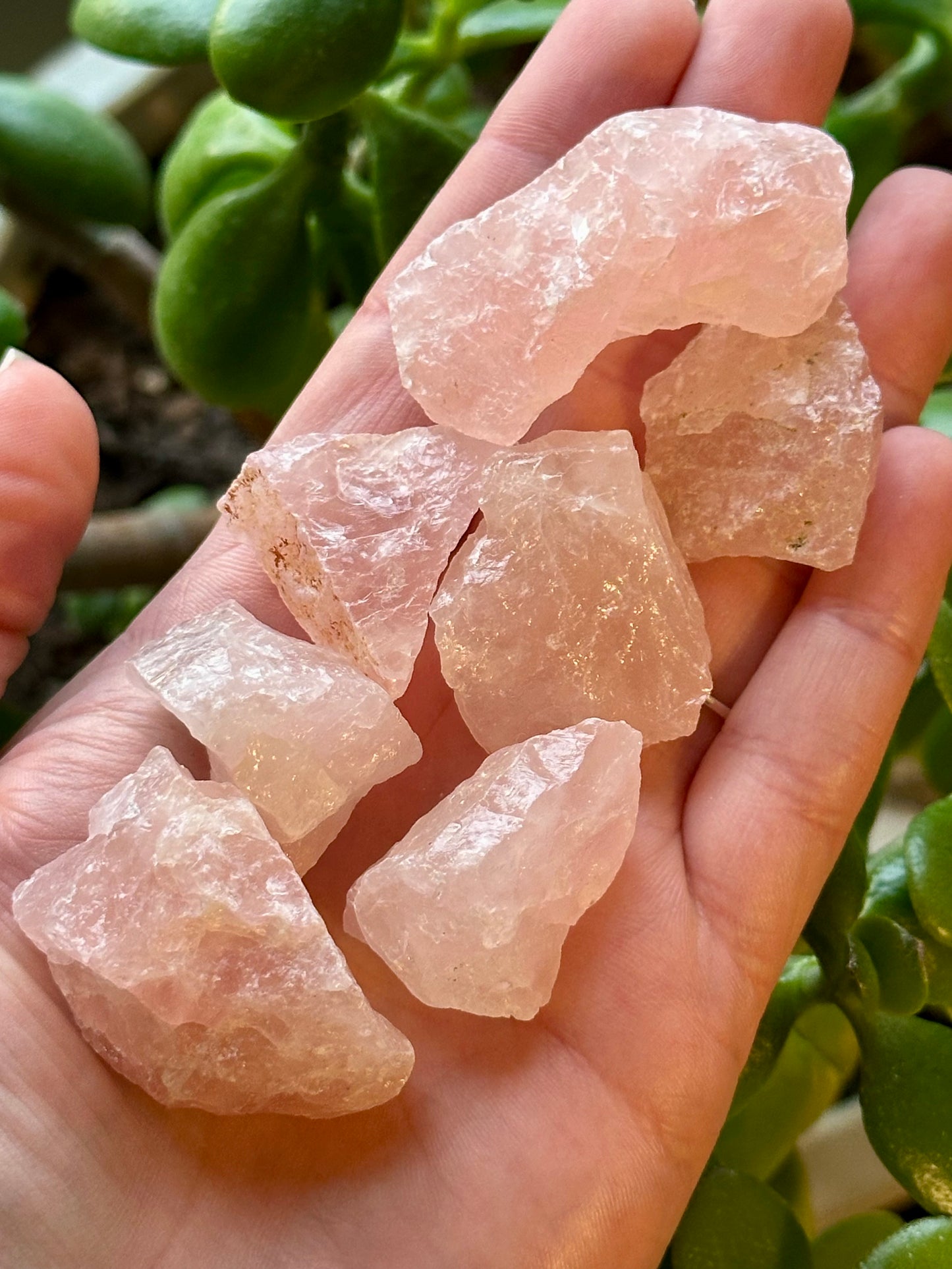 Raw Rose Quartz