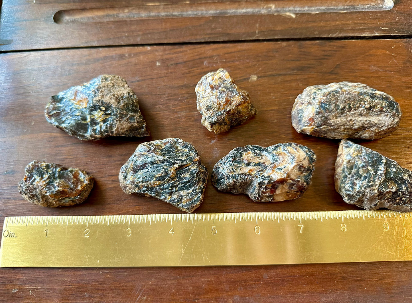 Raw Black Amber