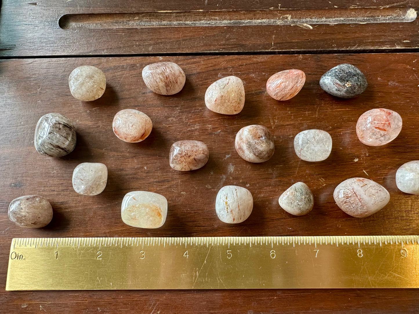 Rutilated Quartz Tumble